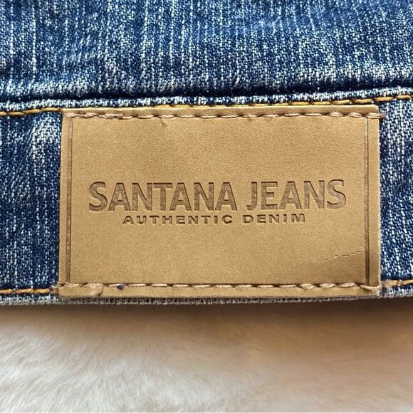 Santana Jeans Authentic Denim Jacket Size Medium - Picture 8 of 12